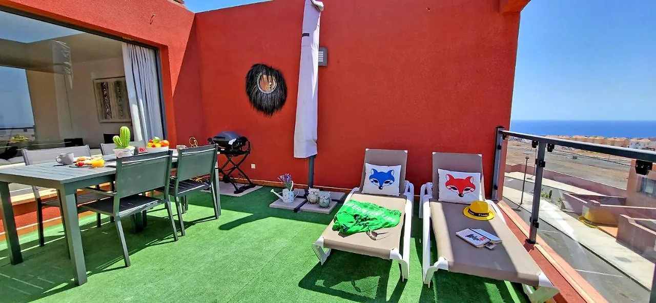 Ferienhaus Casa Caleta - Caleta Fuste - Meerblick - Pool - Glasfaserinternet Caleta De Fuste 0*,  Spain
